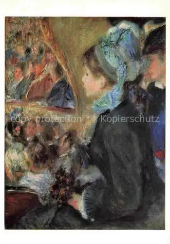 AK / Ansichtskarte RENOIR Pierre-Auguste (1841-1919) Kuenstlerkarte The Cabaret
