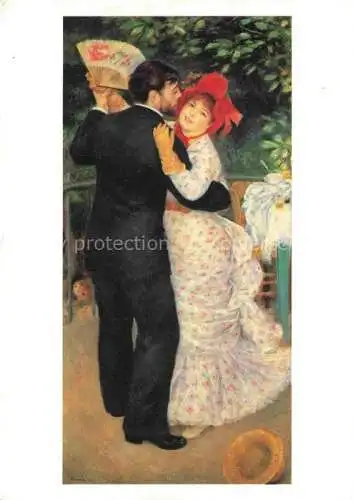AK / Ansichtskarte RENOIR Pierre-Auguste (1841-1919) Kuenstlerkarte Tanz auf dem Land
