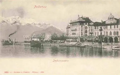 AK / Ansichtskarte Pallanza Lago Maggiore Piemonte IT Imbarcadero
