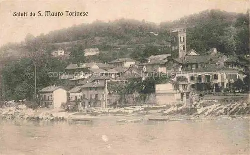 AK / Ansichtskarte San Mauro Torinese TORINO Turin IT Ansicht vom See aus