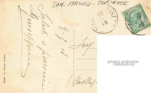 AK / Ansichtskarte San Mauro Torinese TORINO Turin IT Ansicht vom See aus