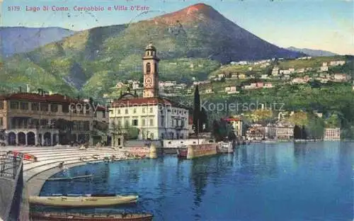 AK / Ansichtskarte Cernobbio Lago di Como IT Panorama e Villa d'Este