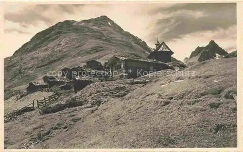 AK / Ansichtskarte Faldum Rothorn Loetschental VS Alp mit Niven