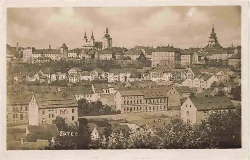 AK / Ansichtskarte Zatec Saaz CZ Stadtpanorama
