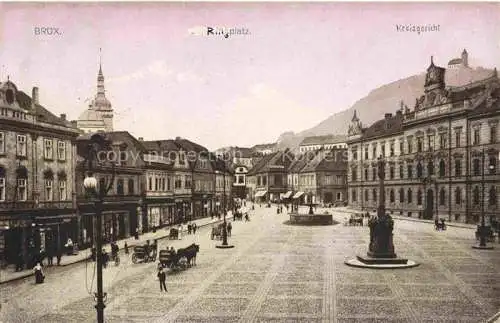 AK / Ansichtskarte Bruex  MOST Sudetengau CZ Ringplatz Kreisgericht