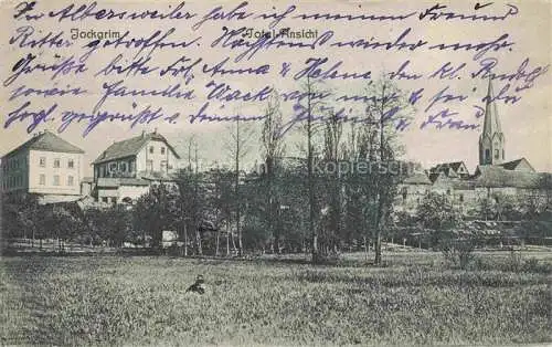 AK / Ansichtskarte Jockgrim Germersheim Rheinland-Pfalz Ansicht mit Kirche