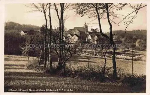 AK / Ansichtskarte Neunkirchen Odenwald Panorama Hoehenluftkurort Feldpost