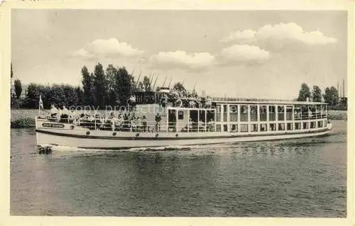 AK / Ansichtskarte BREMEN Personenschiffahrt Schreiber Reederei 