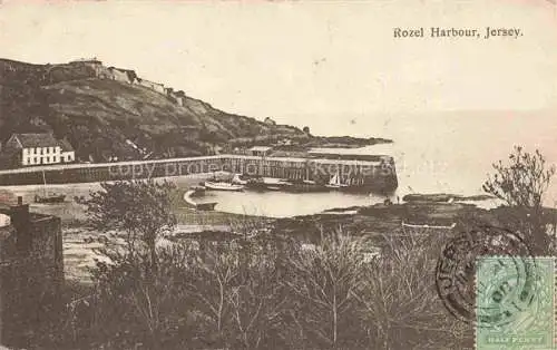 AK / Ansichtskarte Jersey  UK Rozel Harbour
