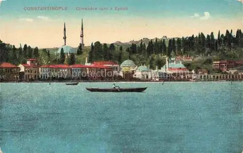 AK / Ansichtskarte Constantinople Constantinopel ISTANBUL TK Cimetiere turc a Eyoub