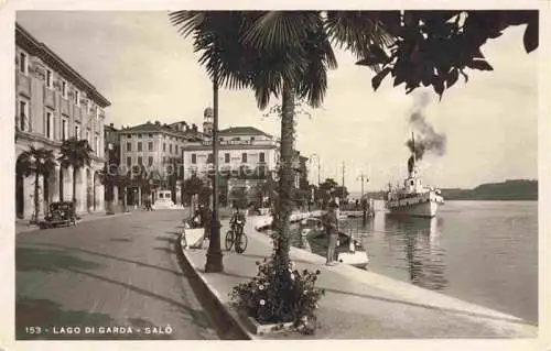 AK / Ansichtskarte SALO Lago di Garda IT Uferpartie
