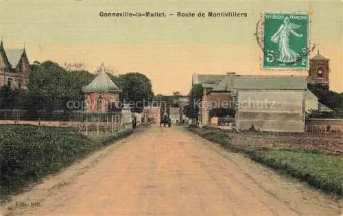 AK / Ansichtskarte Gonneville-la-Mallet LE HAVRE 76 Seine-Maritime Route de Montivilliers