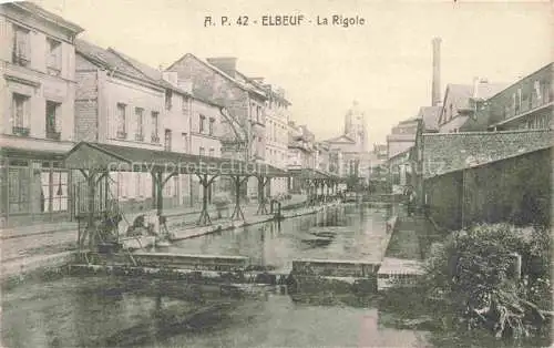 AK / Ansichtskarte Elbeuf Rouen 76 Seine-Maritime La Rigole