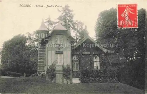 AK / Ansichtskarte Bolbec LE HAVRE 76 Seine-Maritime Chalet Jardin Public