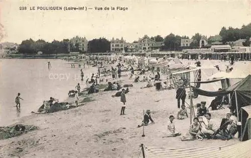 AK / Ansichtskarte LE POULIGUEN Saint-Nazaire 44 Loire-Atlantique Vue de la Plage