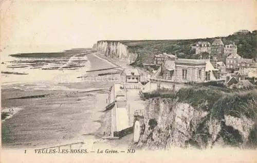 AK / Ansichtskarte Veules-les-Roses Dieppe 76 Seine-Maritime La Greve