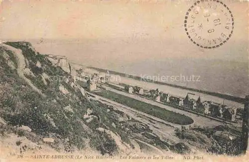 AK / Ansichtskarte SAINTE-ADREssE LE HAVRE 76 Seine-Maritime Les Falaises et les Villas