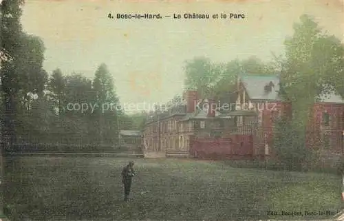 AK / Ansichtskarte Bosc-le-Hard DIEPPE 76 Seine-Maritime Le Chateau et le Parc