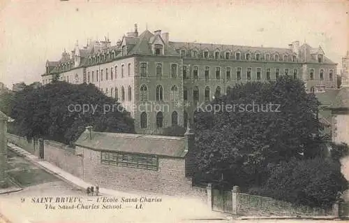 AK / Ansichtskarte Saint-Brieuc Saint-Brieux 22 Cotes-d Armor Ecole Saint Charles 
