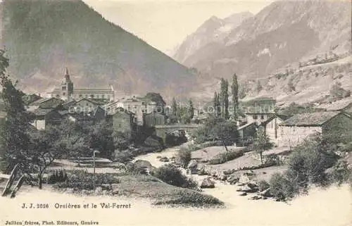 AK / Ansichtskarte Orsieres Entremont VS et le Val Ferret