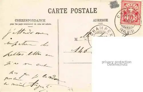 AK / Ansichtskarte Orsieres Entremont VS et le Val Ferret