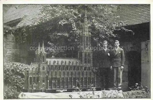 AK / Ansichtskarte ULM  Donau "Ulmer Muenster" Erbauer Gebrueder Johann und Wilhelm Dreikausen