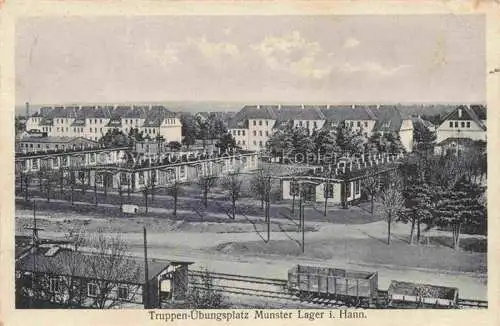 AK / Ansichtskarte Munster  Truppenuebungsplatz Munsterlager Soltau-Fallingbostel Teilansicht Truppenuebungsplatz
