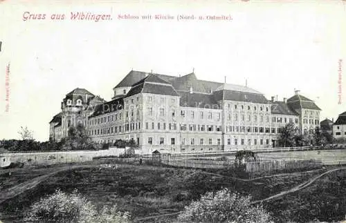 AK / Ansichtskarte ULM  Donau Schloss mit Kirche Feldpost