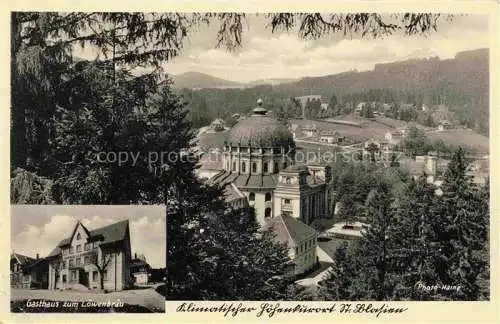 AK / Ansichtskarte ST BLASIEN BW Gasthaus Pension zum Loewenbraeu Dom Hoehenkurort im Schwarzwald