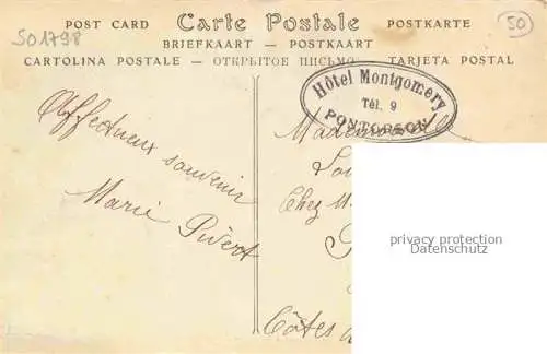 AK / Ansichtskarte Pontorson Avranches 50 Manche Rue de la Gare