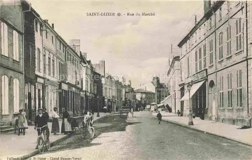 AK / Ansichtskarte Saint-Dizier 52 Haute-Marne Rue du Marché