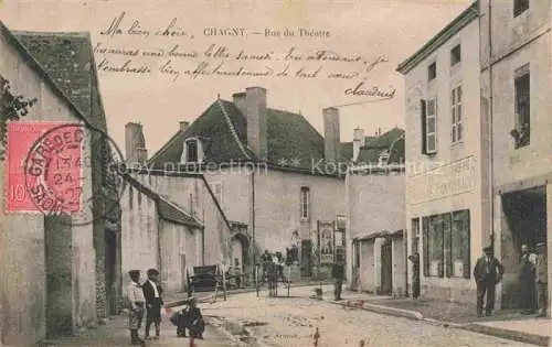 AK / Ansichtskarte Chagny  71 Saone-et-Loire Rue du Théâtre