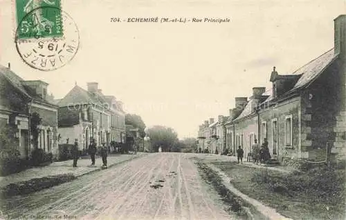 AK / Ansichtskarte Echemire Saumur 49 Maine-et-Loire Rue Principale