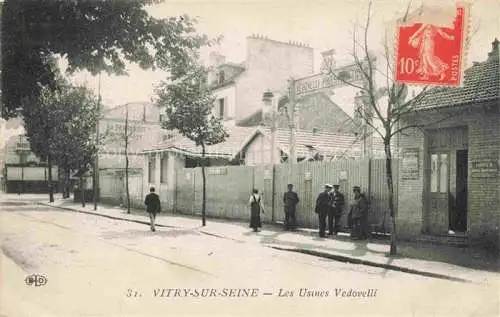 AK / Ansichtskarte VITRY-SUR-SEINE 94 Val-de-Marne Les Usines Vedovelli Feldpost