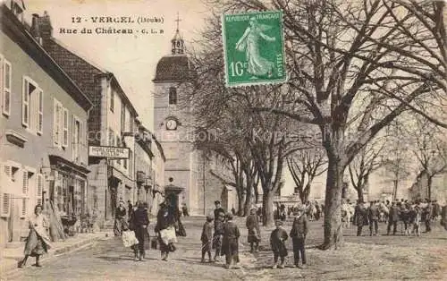 AK / Ansichtskarte Vercel-Villedieu-le-Camp Besancon 25 Doubs Rue du Château