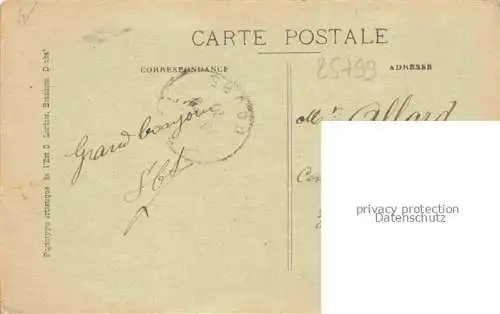 AK / Ansichtskarte Vercel-Villedieu-le-Camp Besancon 25 Doubs Rue du Château