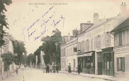 AK / Ansichtskarte Ris-Orangis Evry 91 Essonne Rue du Pont