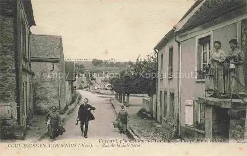 AK / Ansichtskarte Coulonges-Cohan Coulonges-Tardenois Chateau-Thierry 02 Aisne Rue de la Sabotterie