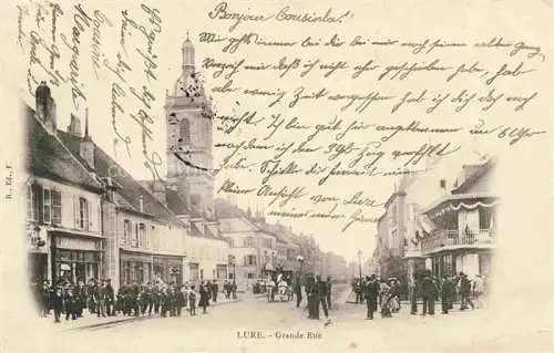 AK / Ansichtskarte Lure  70 Haute-Saone Grande Rue