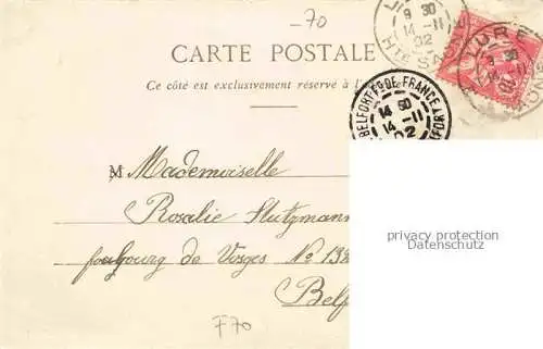 AK / Ansichtskarte Lure  70 Haute-Saone Grande Rue