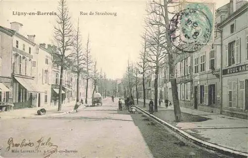 AK / Ansichtskarte Ligny-en-Barrois Bar-le-Duc 55 Meuse Rue de Strasbourg
