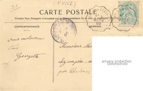 AK / Ansichtskarte Sezanne Epernay 51 Marne Rue Haute et Rue de Paris