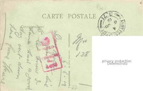 AK / Ansichtskarte Noeux-les-Mines Bethune 62 Pas-de-Calais Grande Rue Zensur-Stempel