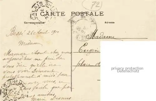 AK / Ansichtskarte Besse-sur-Braye Mamers 72 Sarthe Rue des Touchards