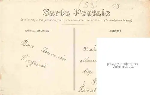 AK / Ansichtskarte Evron Laval 53 Mayenne Rue de Saulgé