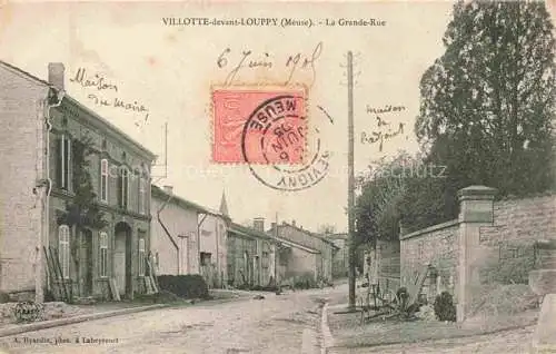 AK / Ansichtskarte Villotte-devant-Louppy Bar-le-Duc 55 Meuse Grande Rue