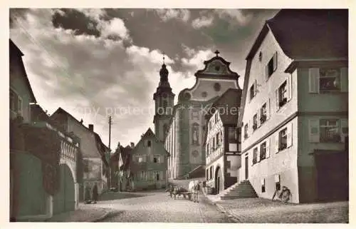 AK / Ansichtskarte Ettenheim Kirchstrasse Blick zur Kirche