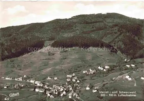 AK / Ansichtskarte Marzell Malsburg-Marzell Kandern BW Fliegeraufnahme