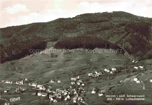 AK / Ansichtskarte Marzell Malsburg-Marzell Kandern BW Fliegeraufnahme