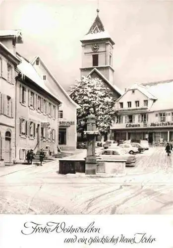 AK / Ansichtskarte Kandern Baden BW Marktplatz